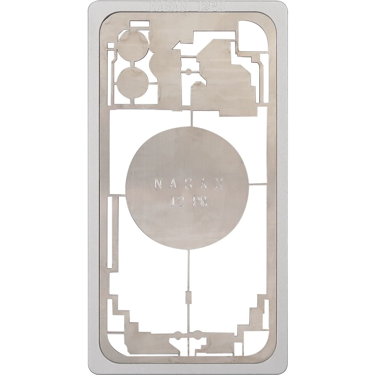 NASAN Laser Machine Metal Mold for iPhone 8 to 12 Pro Max