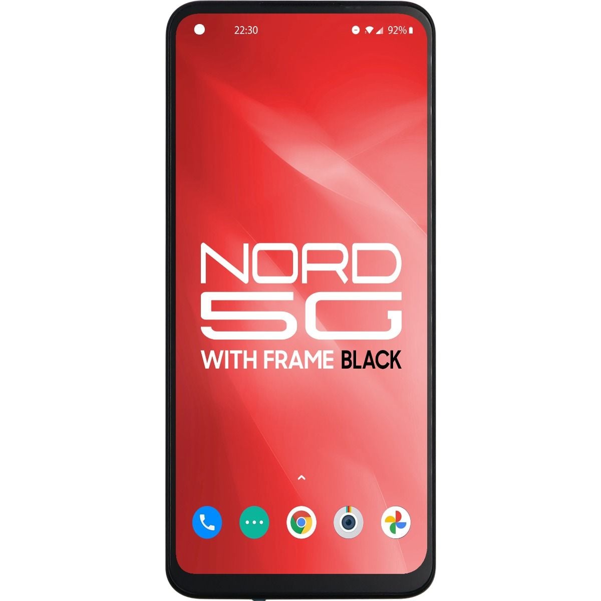OnePlus Nord 5G LCD with Touch + Frame Best Quality N10 Black