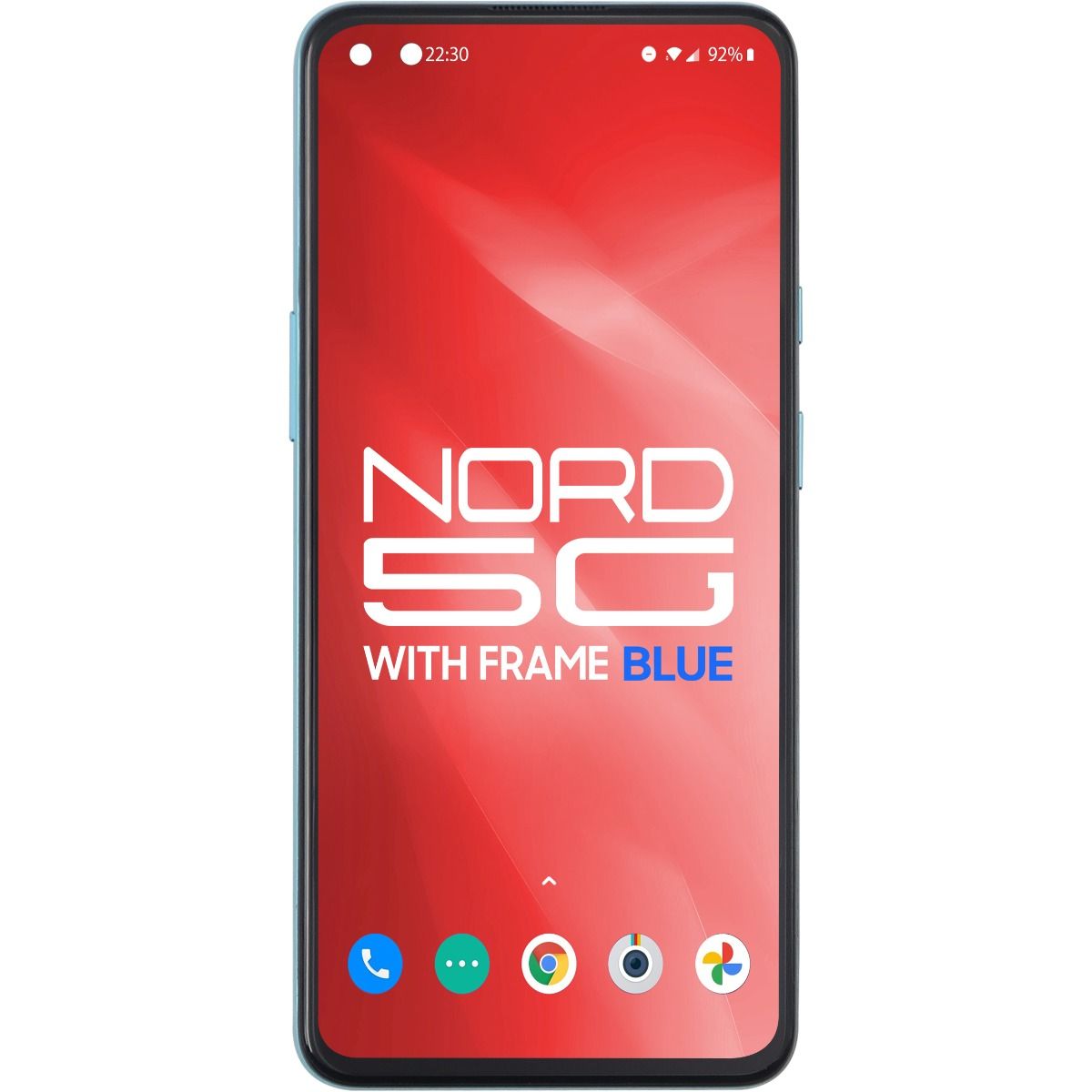 OnePlus Nord 5G LCD With Touch + Frame Blue Marble