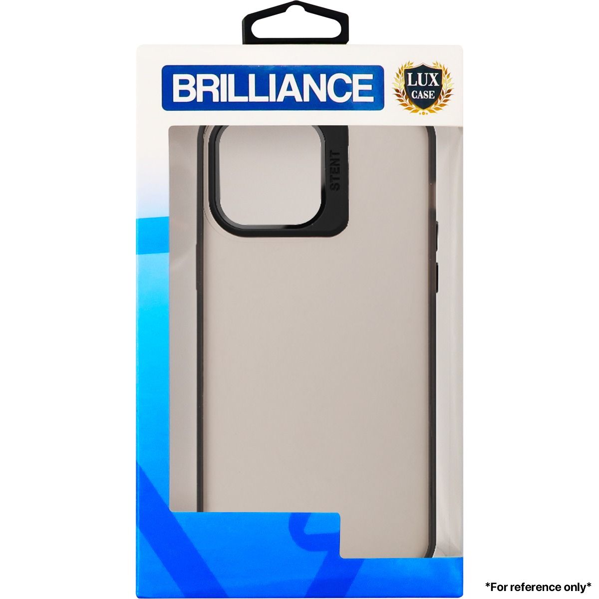 Brilliance LUX For iPhone 14 Pro Max Openable Camera Lens Stent Black