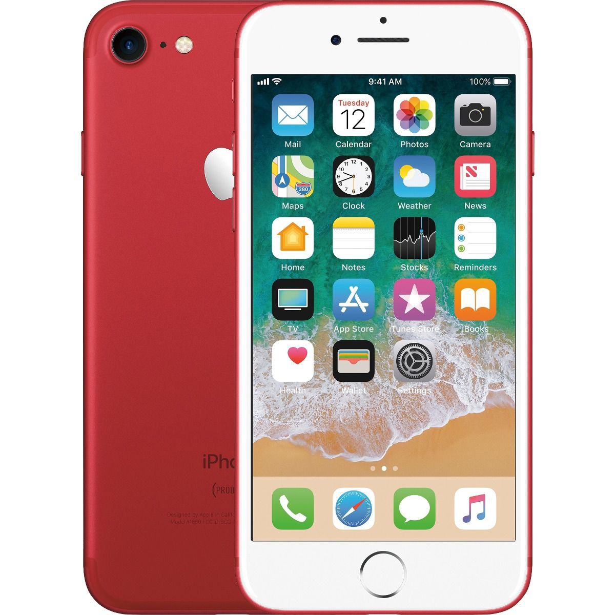 IPHONE 7 RED MINT 128GB