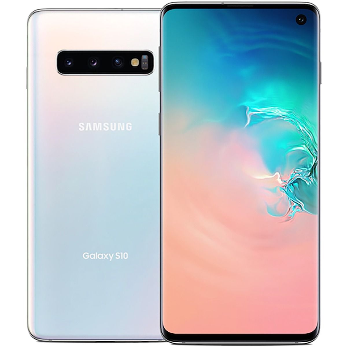 SAMSUNG S10 WHITE GOOD 128GB
