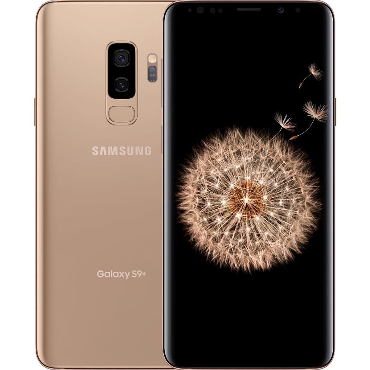 SAMSUNG S9 PLUS GOLD GOOD T MOBILE 64GB