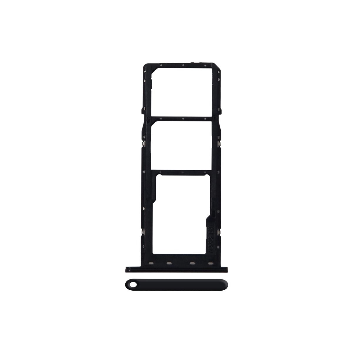 Samsung A03S Sim Tray Black Dual