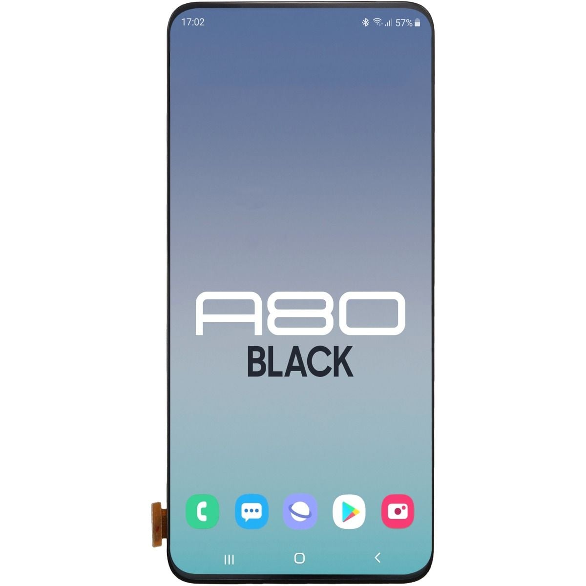 Samsung A80 2019 LCD with Touch Black (Refurbished)
