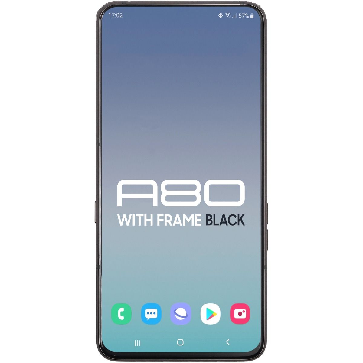 Samsung A80 2019 LCD with Touch + Frame Black (Refurbished)