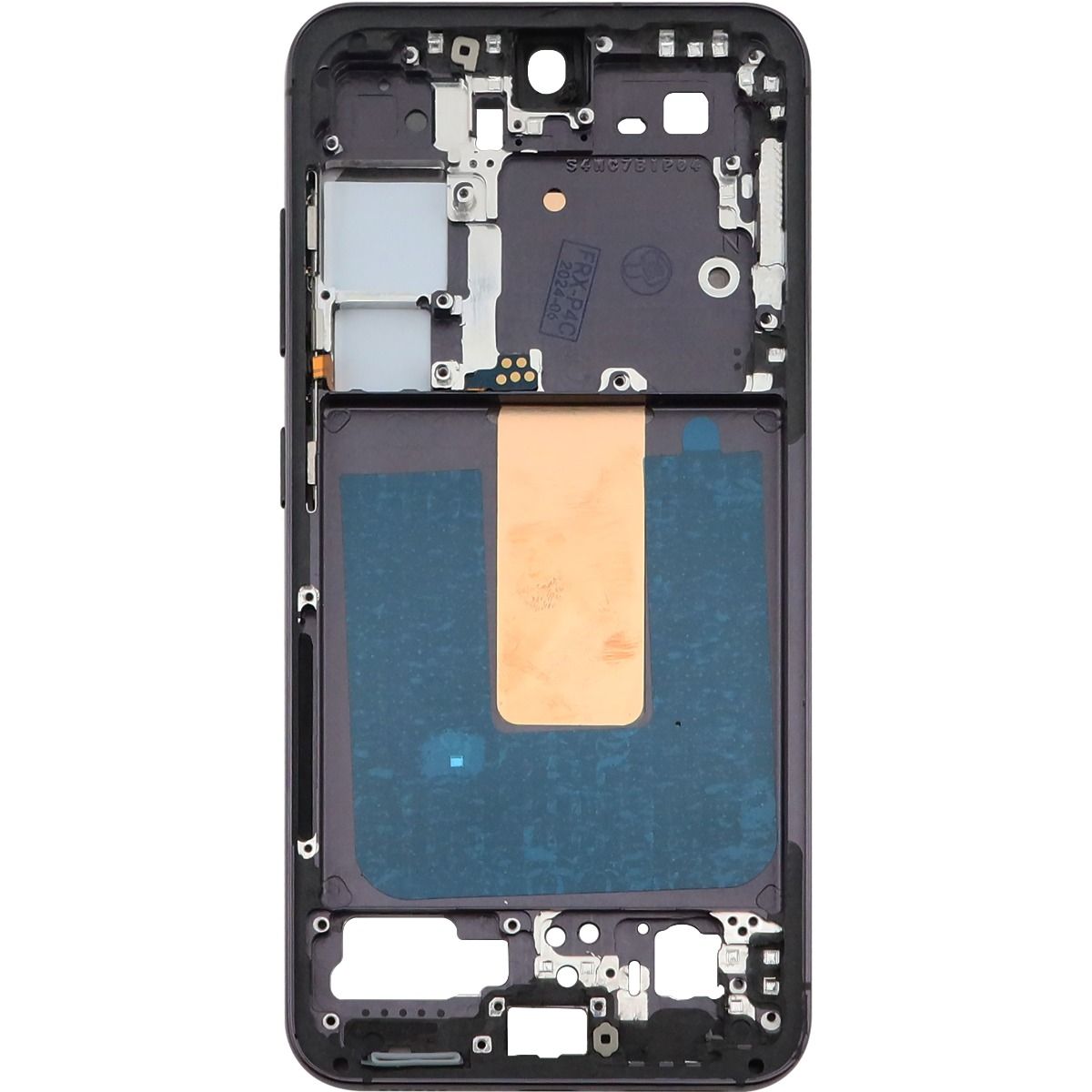 Samsung S23 5G (North American Version) Mid-Frame (Phantom Black)