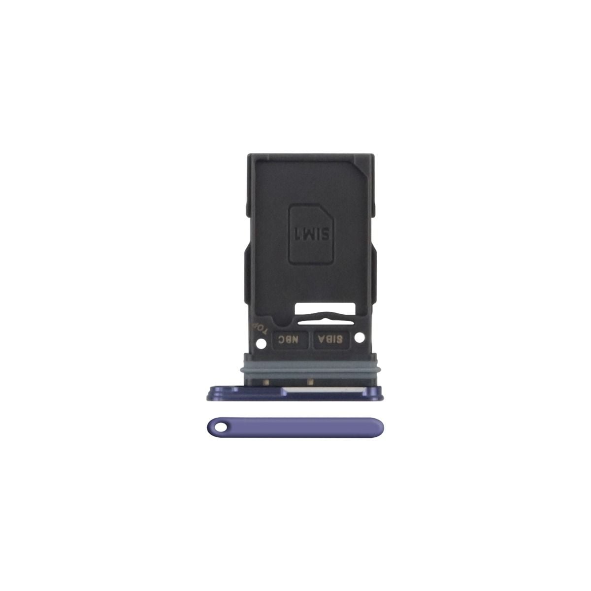 Samsung Galaxy S24 5G/S24 Plus 5G Single Sim Card Tray (Cobalt Violet)