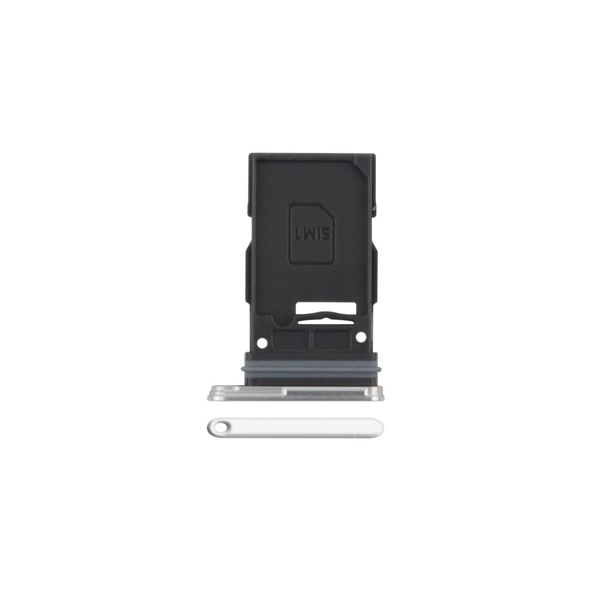 Samsung Galaxy S24 5G/S24 Plus 5G Single Sim Card Tray (Marble Gray)