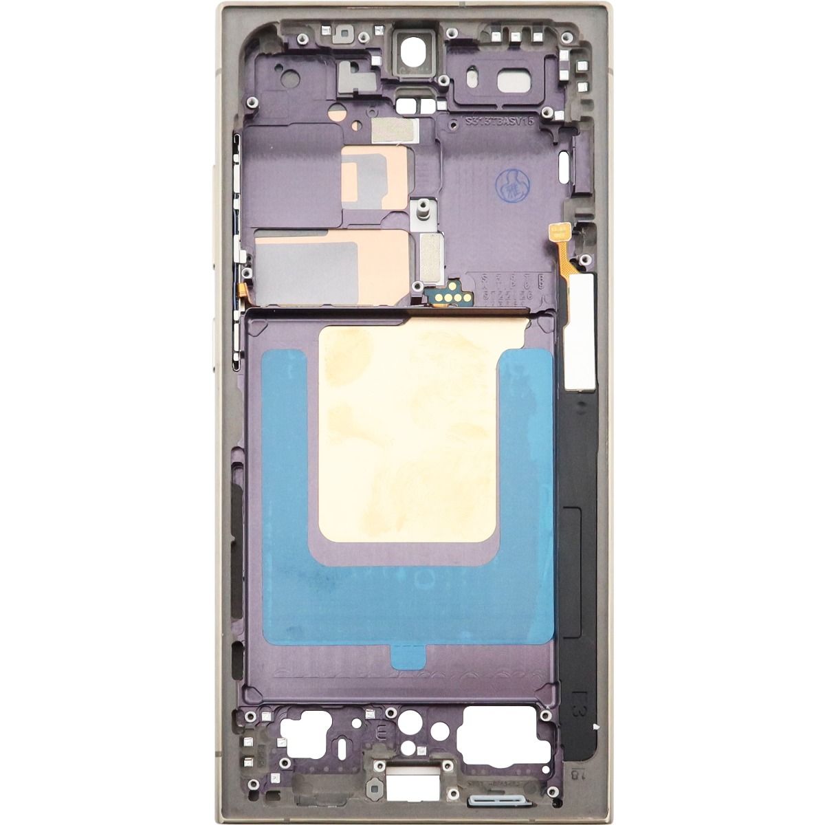 Samsung S24 Ultra 5G Mid-Frame Housing Titanium Gray (US Version)