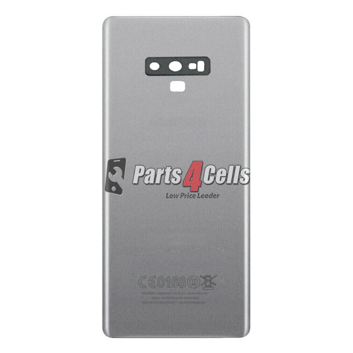 Samsung Note 9 Back Door Silver With Camera Lens