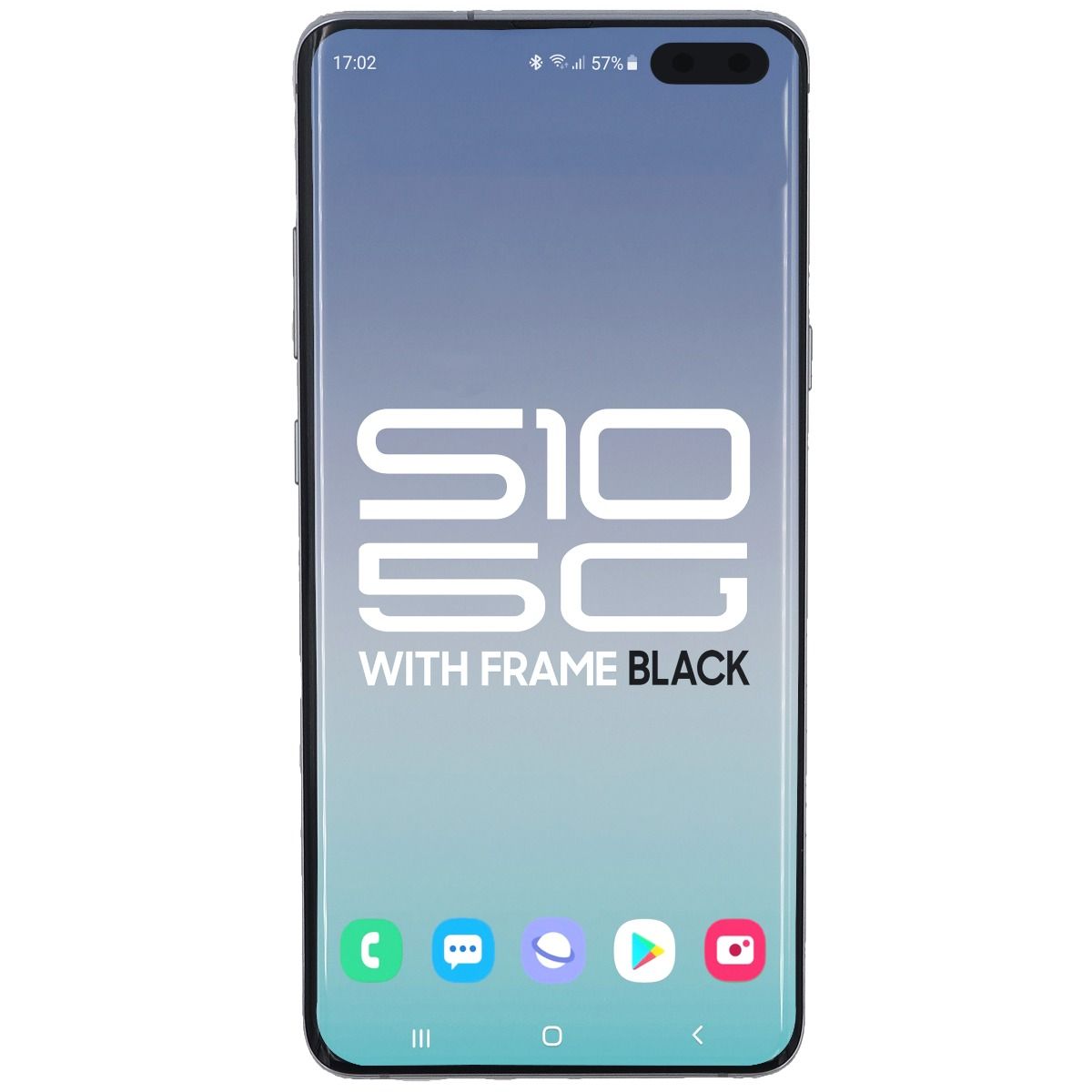 Samsung S10 LCD with Touch + Frame Prism Black C Grade (OEM PULL)