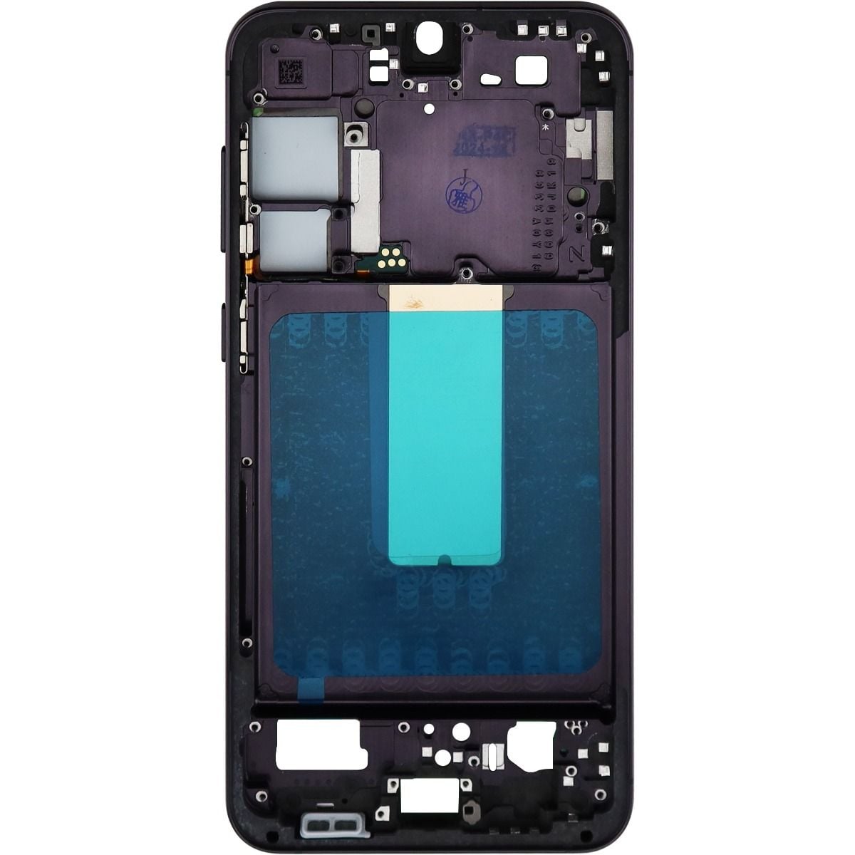 Samsung S23 Plus 5G Mid-Frame Housing Phantom Black (US Version)