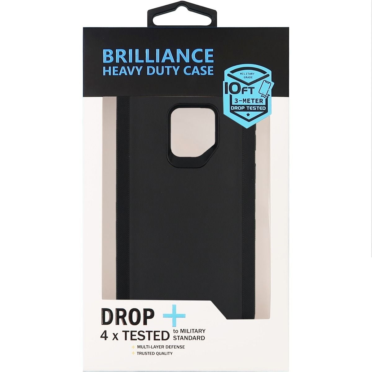 Brilliance HEAVY DUTY Samsung S9 Plus Pro Series Case Black