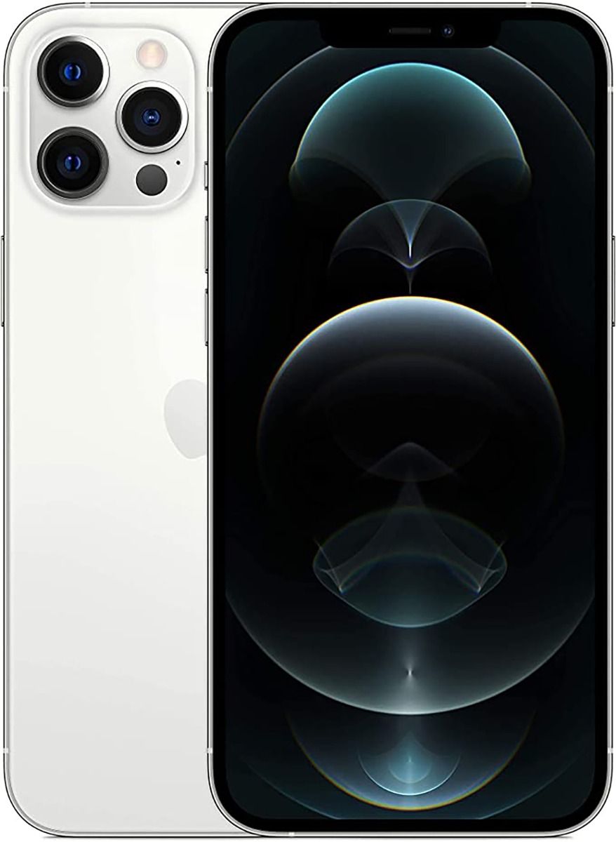 IPHONE 12 PRO MAX SILVER EXCELLENT FACE ID FAIL 256GB