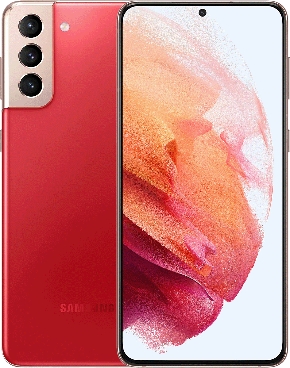 SAMSUNG S21 PLUS RED GOOD 128GB
