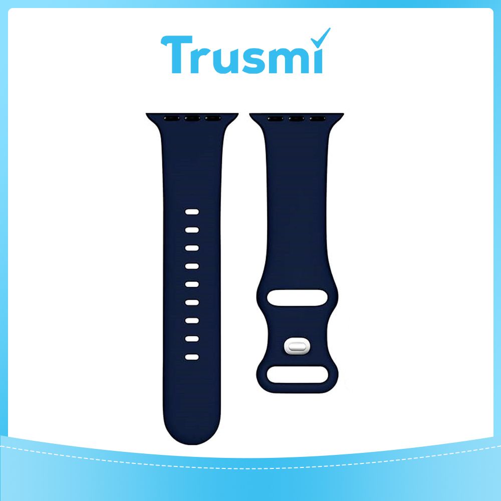 TRUSMI Silicone Watch band 42/44/45/46/49MM Midnight Blue