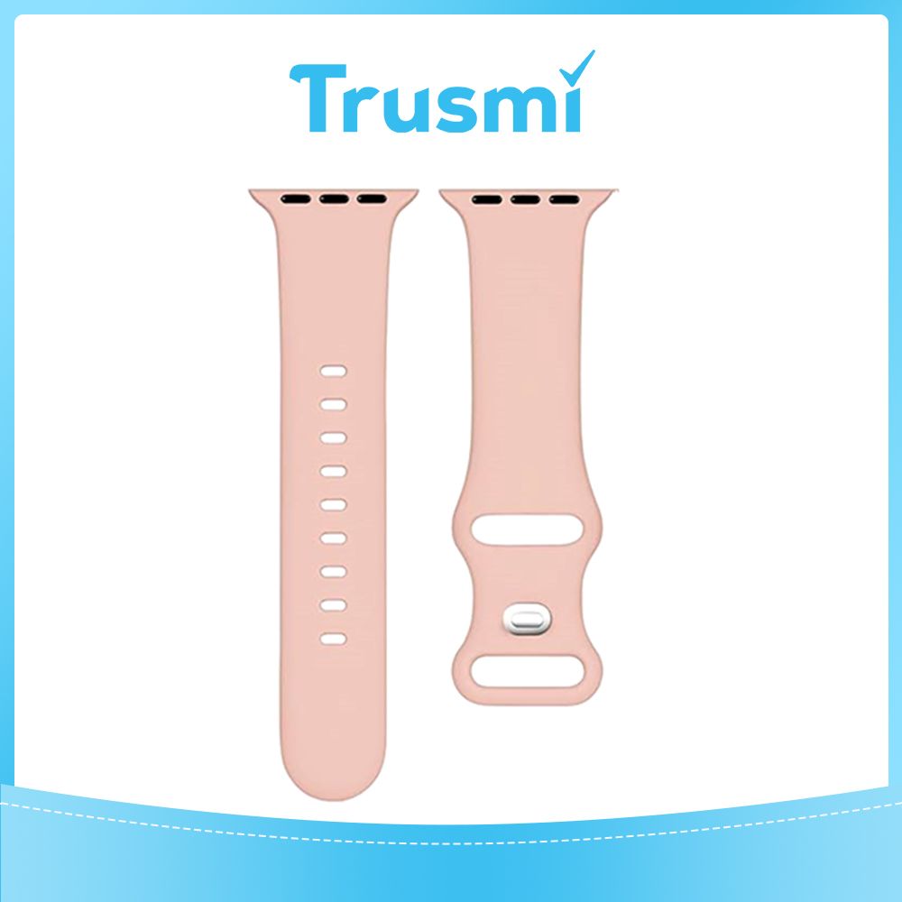 TRUSMI Silicone Watch band 38/40/41/42MM Light Pink