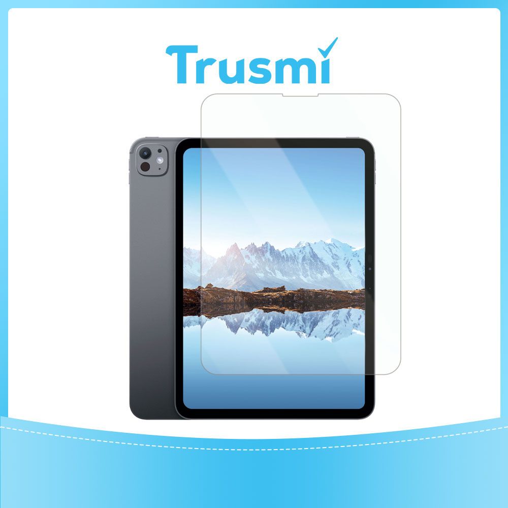 TRUSMI iPad Pro 11''(2024) Tempered Glass In Retail Packaging