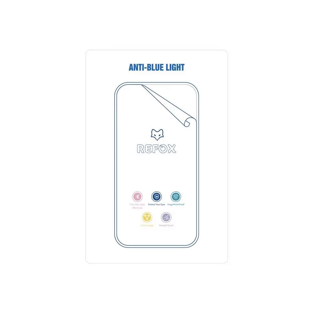 REFOX Mobile Phone Screen Protector Film Anti Blue Light Pack of 50