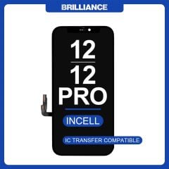 Brilliance iPhone 12 / 12 Pro LCD with Touch Incell Black (R-IC)