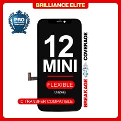 Brilliance Elite iPhone 12 Mini LCD With Touch Black Soft OLED