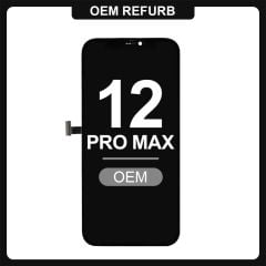 iPhone 12 Pro Max LCD With Touch Black (OEM Refurbished)