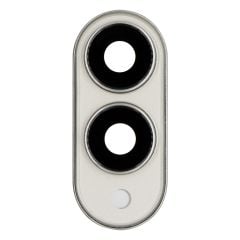 Samsung S25 Edge Back Camera Lens With Cover Bezel Ring Titanium Silver