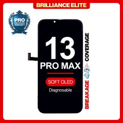 Brilliance Elite iPhone 13 Pro Max Diagnosable LCD With Touch Black Soft OLED