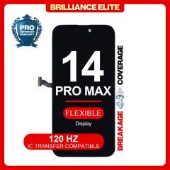 Brilliance Elite iPhone 14 Pro Max LCD With Touch Black Soft OLED (120 HZ)