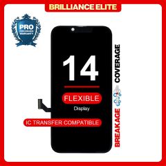 Brilliance Elite iPhone 14 LCD With Touch Black Soft OLED (R-IC)