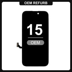 iPhone 15 LCD with Touch Black (OEM Refurbished)