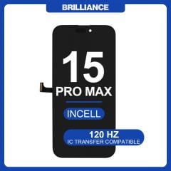 Brilliance iPhone 15 Pro Max LCD with Touch Incell Black (R-IC) (120 HZ)