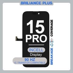 Brilliance Plus iPhone 15 Pro LCD with Touch Incell Black (R-IC) (90 HZ)