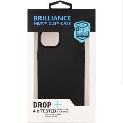 Brilliance HEAVY DUTY iPhone 15 Pro Slim Series Black Case