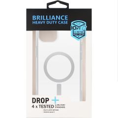 Brilliance HEAVY DUTY iPhone 15 Pro Slim + Magnetic Series Clear Case