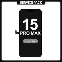 iPhone  15 Pro Max LCD with Touch Black SERVICE PACK