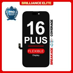 Brilliance Elite iPhone 16 Plus Diagnosable LCD With Touch Black Soft OLED