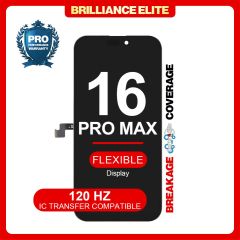 Brilliance Elite iPhone 16 Pro Max LCD With Touch Black Soft OLED (120 HZ)