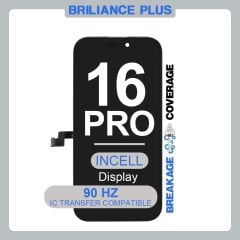 Brilliance Plus iPhone 16 Pro Incell LCD Black (90 HZ)
