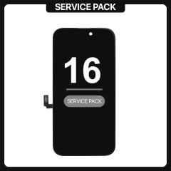 iPhone  16 LCD with Touch Black SERVICE PACK