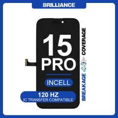 Brilliance iPhone 15 Pro LCD with Touch Incell Black (R-IC) (120 HZ)