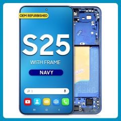 Samsung S25 LCD with Touch + Frame Navy Refurbished