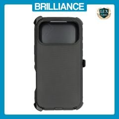 Brilliance HEAVY DUTY iPhone 17 Pro Max (Pro Series) Case Black