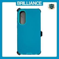 Brilliance HEAVY DUTY Samsung S25 Edge (Pro Series) Case Light Blue