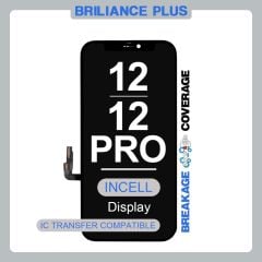 Brilliance Plus iPhone 12 / 12 Pro LCD with Touch Incell Black (R-IC)