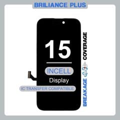 Brilliance Plus iPhone 15 LCD with Touch Black Incell