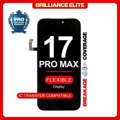 Brilliance Elite iPhone 17 Pro Max LCD With Touch Black Soft OLED