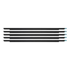MacBook Air 15" (A2941 / A3114 / A3241) Display Bottom Plastic Bezel Strip (No Logo, 5-Pack)