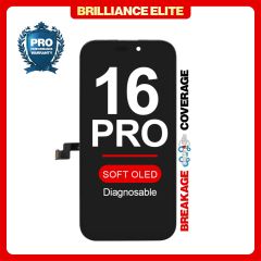 Brilliance Elite iPhone 16 Pro Diagnosable LCD With Touch Black Soft OLED